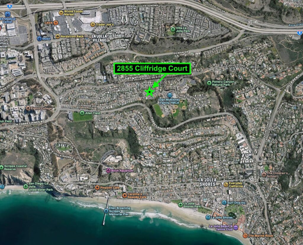 2855 Cliffridge Ct La Jolla CA
